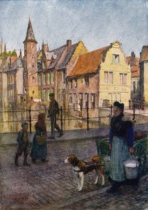 Bruges, Belgium by after Amedee Forestier